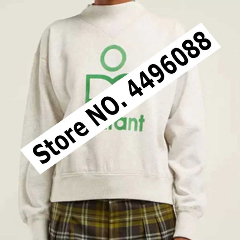 Пуловер с длинным рукавом Женский Свободный свитшот белые женские пуловеры