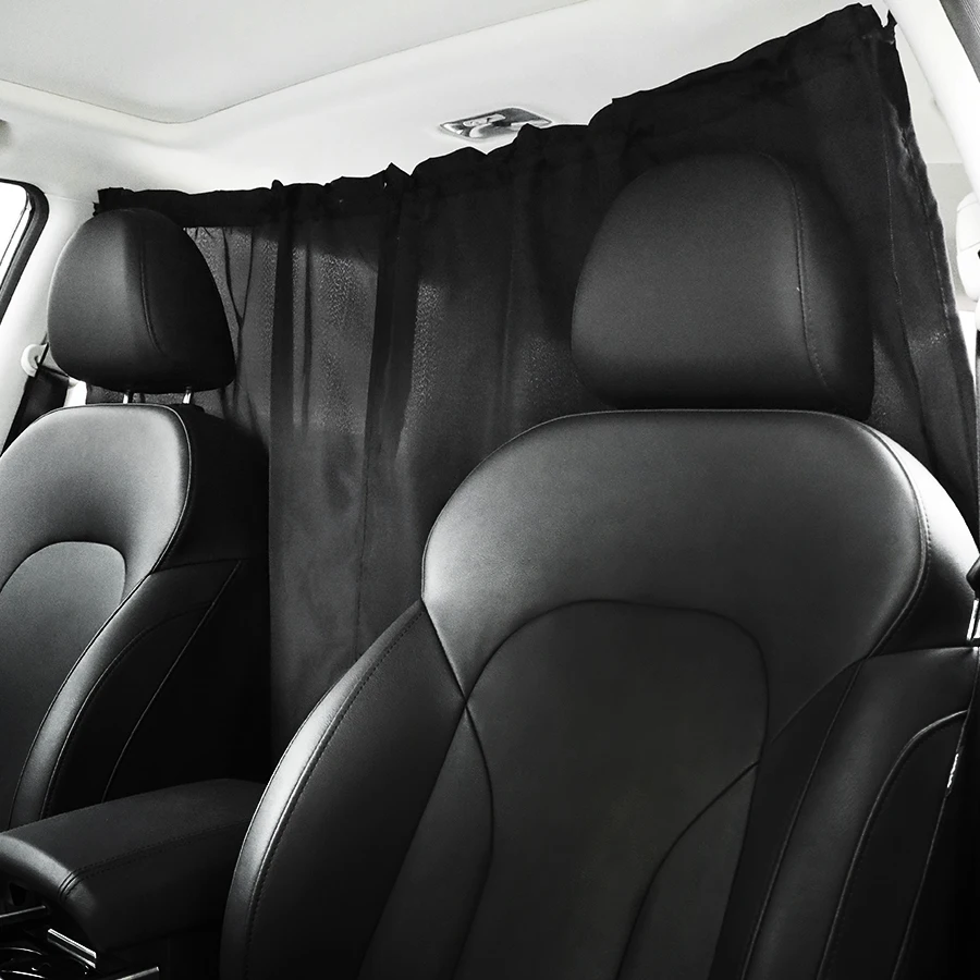 

Car Isolation Curtain Sealed Taxi Cab Partition Protection And Commercial vehicle air-conditioning sunshade and privacy curtain