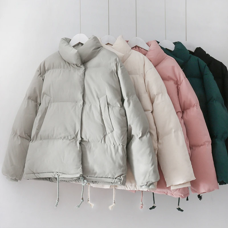 2019 Новая мода Женская одежда зимнее хлопчатобумажное пальто женские Зимние и