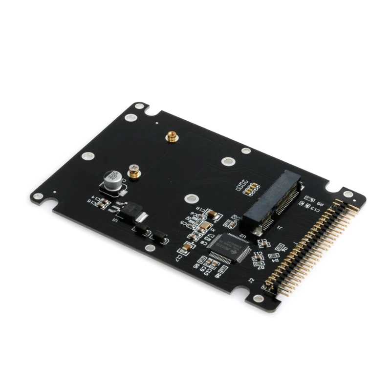 44PIN MSATA до 2 5 дюймов IDE HDD SSD адаптер PATA конвертер карта с Чехол | Компьютеры и офис