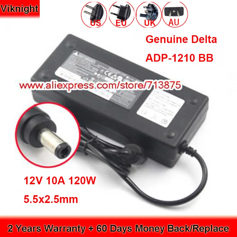 

Genuine ADP-1210 BB 120W Charger 12V 10A AC Adapter for SONY VGP-AC1210 DELTA EADP-96GB A EPS-10 Laptop Power Supply