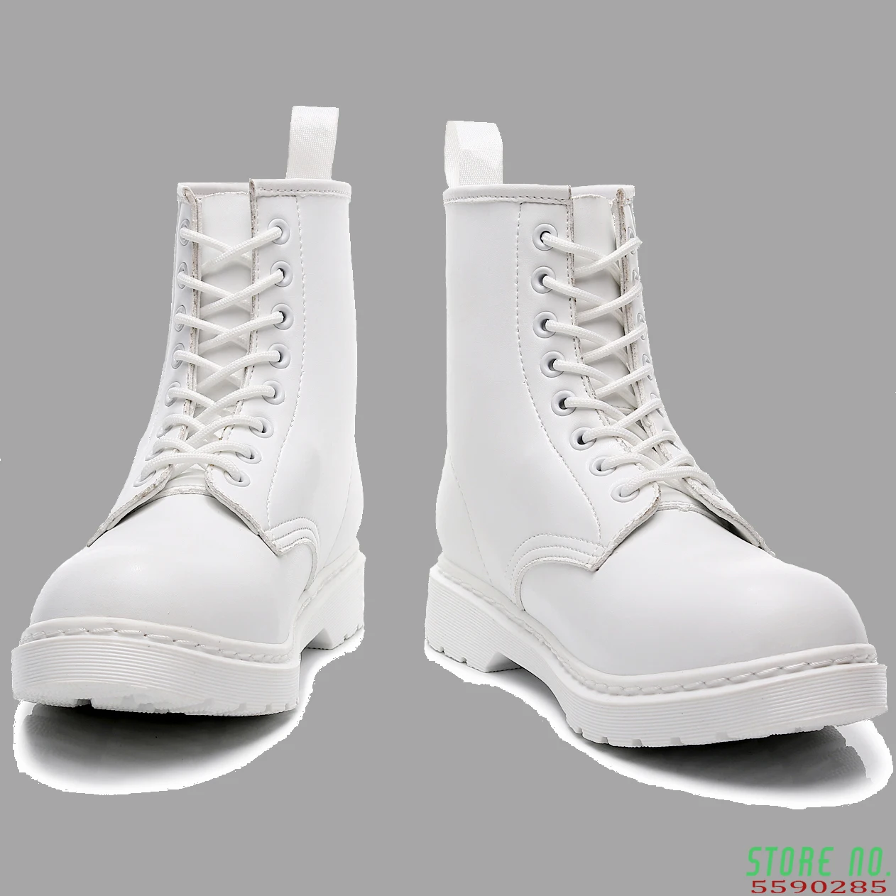 

2021 Модные женские ботинки, белые ботильоны, женская повседневная обувь в стиле панк, мужские мотоциклетные белые ботинки