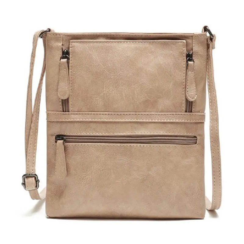 

Women Vintage Shoulder Messenger Bag PU Leather Satchel School Crossbody Bags 20CA