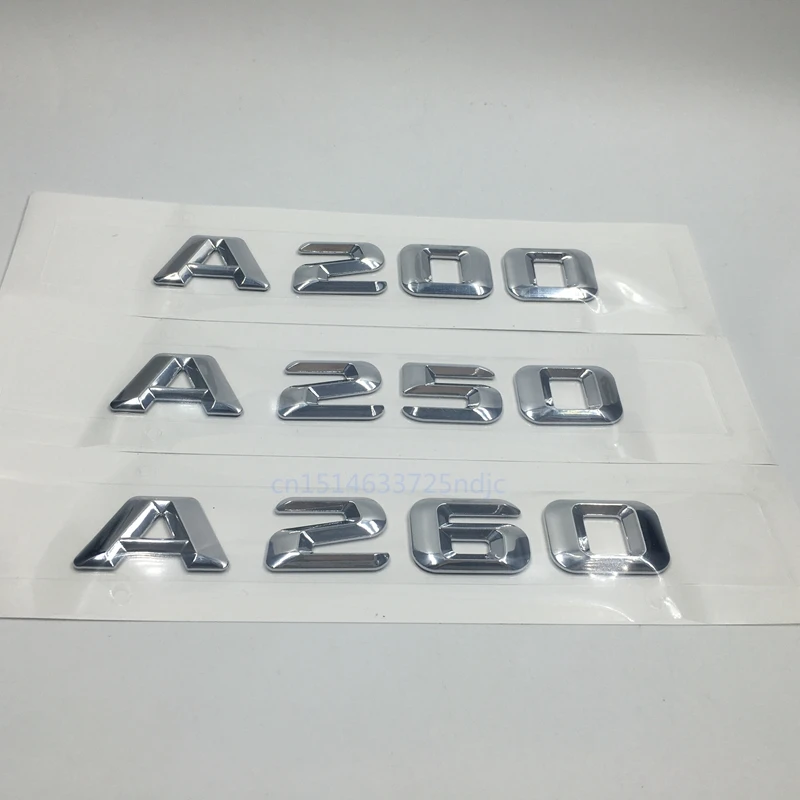 

For Mercedes A Grade A140 A160 A180 A200 A220 A250 A260 A35 A45 A43 A65 Refitting Letters Emblem For Benz Logo