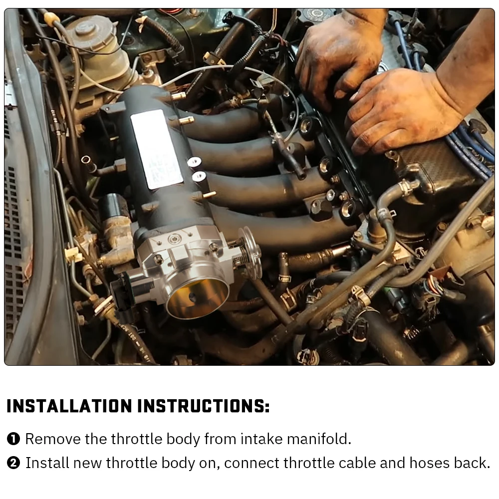 LZONE - 70 мм корпус дроссельной заслонки + TPS датчик положения корпуса для HONDA B16 B18 D16