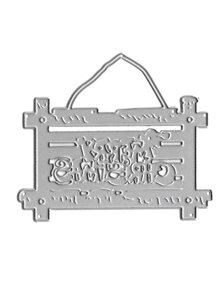 Бирка рождественские заготовки скрапбукинга новое прибытие металла резки