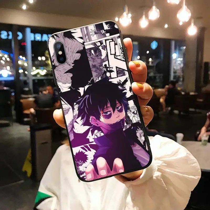 

Dabi Boku no My Hero Academia anime Phone Case for iPhone 11 12 mini pro XS MAX 8 7 6 6S Plus X 5S SE 2020 XR shell