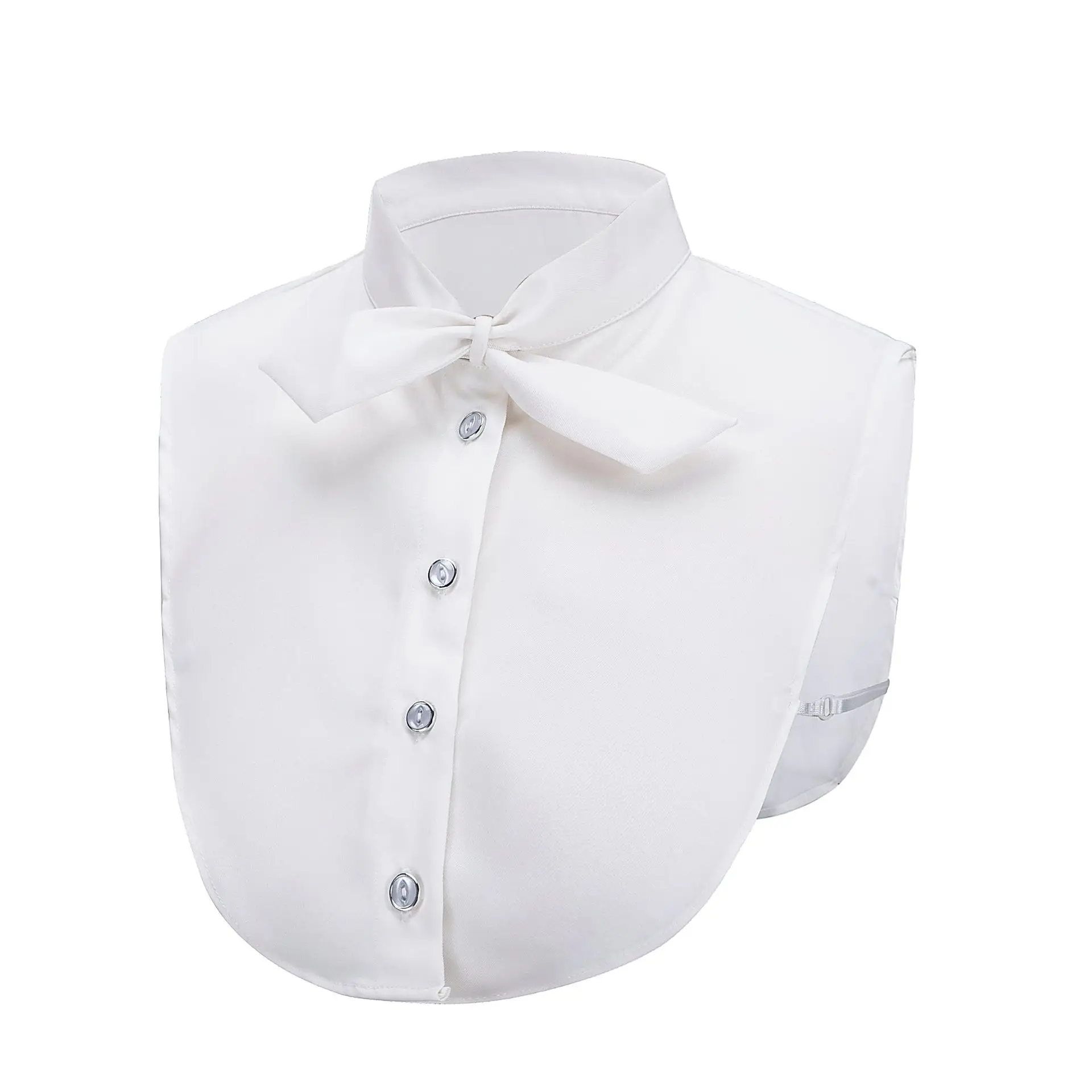 Linbaiway Женская Вышивка рубашки Поддельный Воротник галстук винтажный съемный