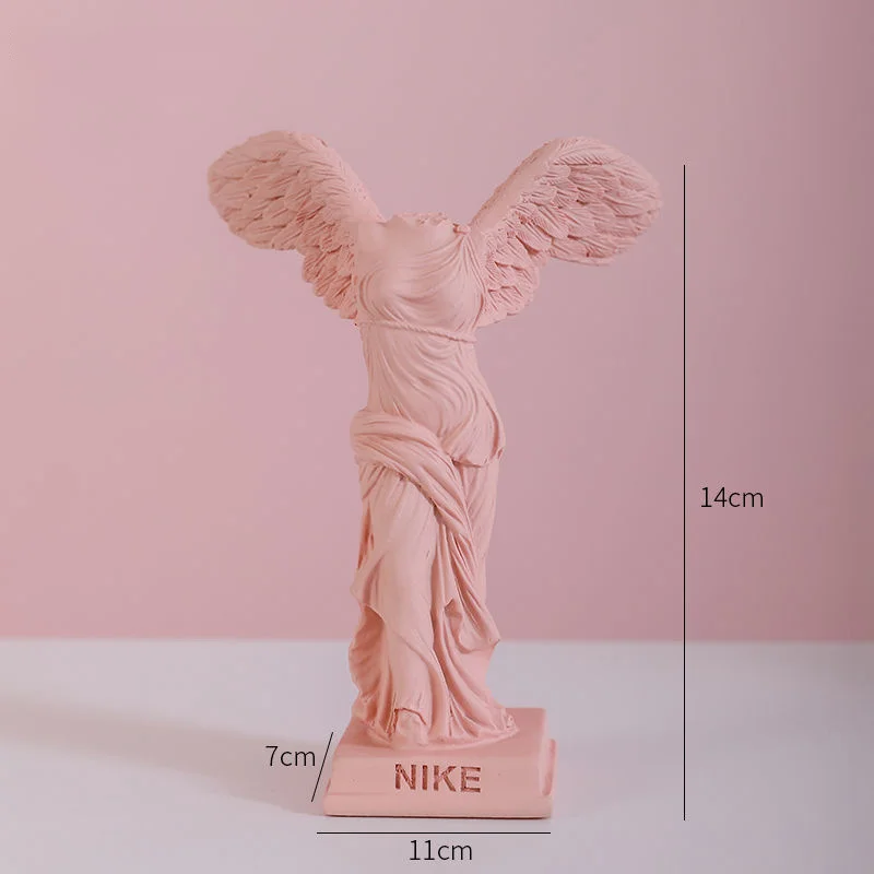 

Goddess of Victory Character Statue Decoration Art Supplies Props Nordic Home Decor Resin Statue Sculpture Home Furnishings