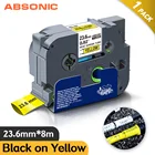 Термоусадочная трубка для этикеток Brother HSE, 23,6 мм, Hse-651 Hse 651 hse651, лента для принтера Brother P touch Label Maker