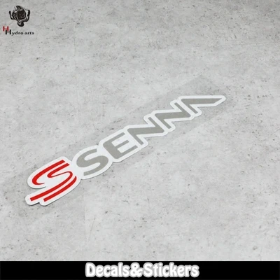 Светоотражающие наклейки 3 м № L053 для Айртона сенны мотоцикла GP на лобовое стекло