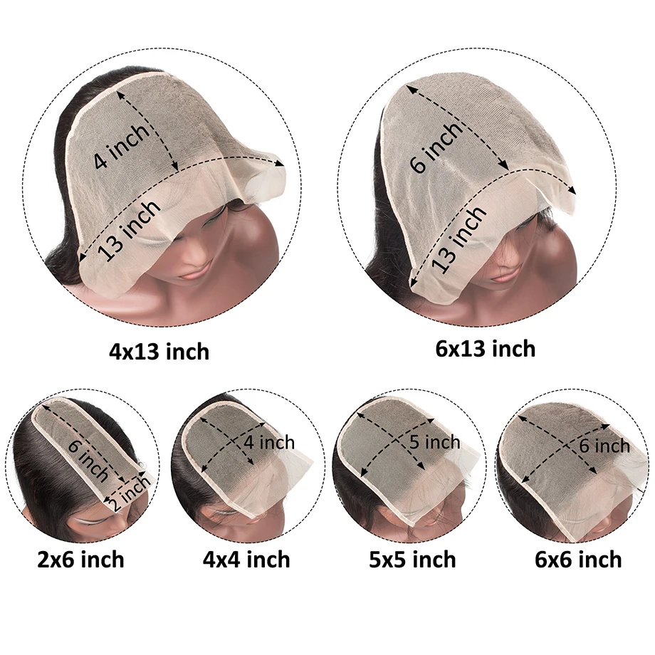 HD Прозрачная швейцарская кружевная кудрявая глубокая волна 4x4 закрытие