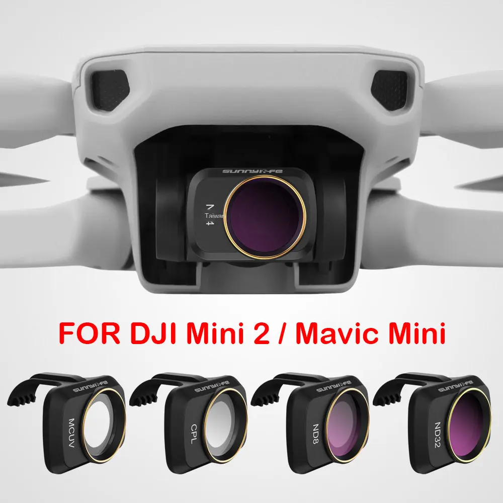 6 шт./компл. DJI Mini SE/Mini 2 объектив для беспилотника фильтры ND CPL серия NDPL MCUV камеры Mavic