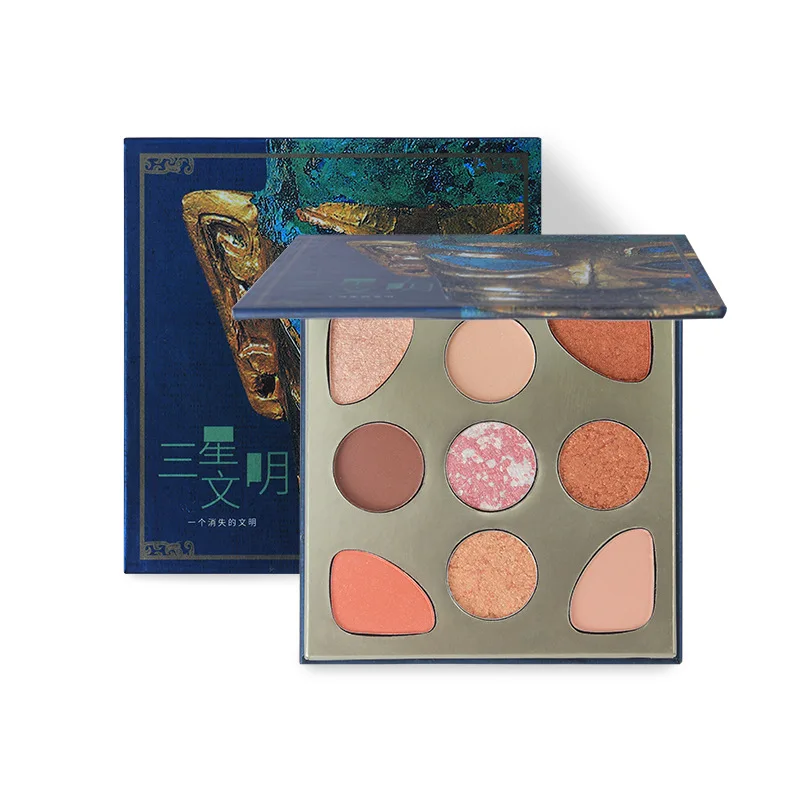 

9 Colors All Matte Eyeshadow Palette Earth Color Matte Pearl Waterproof Shimmer Shine Eye Shadow Powder Primer Cosmetic Tool