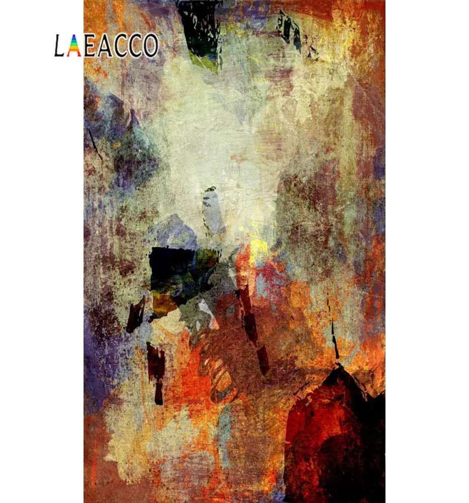 Laeacco виниловые фоны для фотосъемки граффити узор стены красочные фантазия