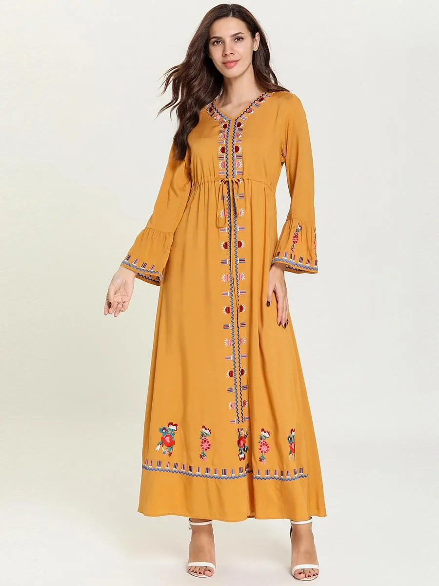 Мусульманское платье мусульманская одежда удобное арабское большой размер