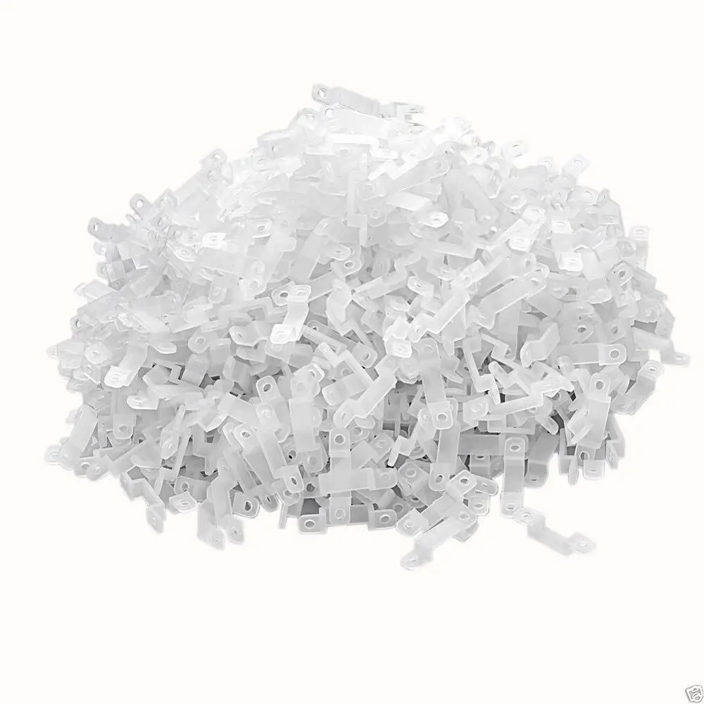 20 штук 12 мм силиконовый фиксатор зажимы кронштейн держатели для Светодиодные