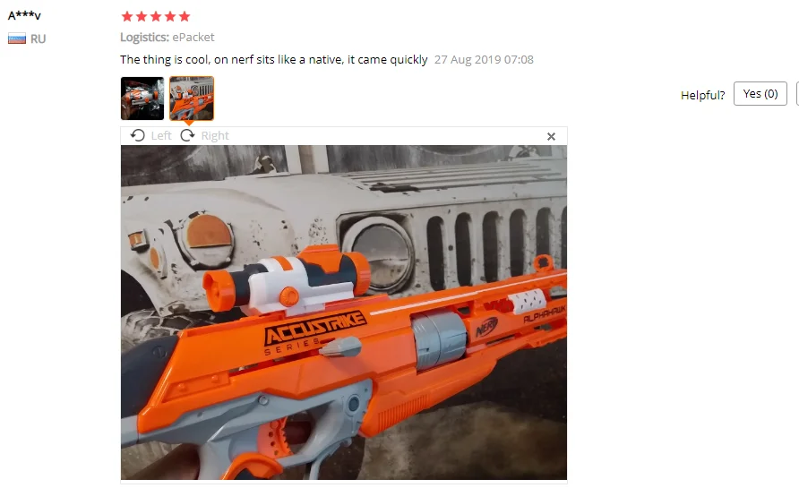 Модифицированная часть тактического фонарика для Nerf серии Elite Retaliator Rapidstrike для Nerf Modulus регулятор игрушечного пистолета