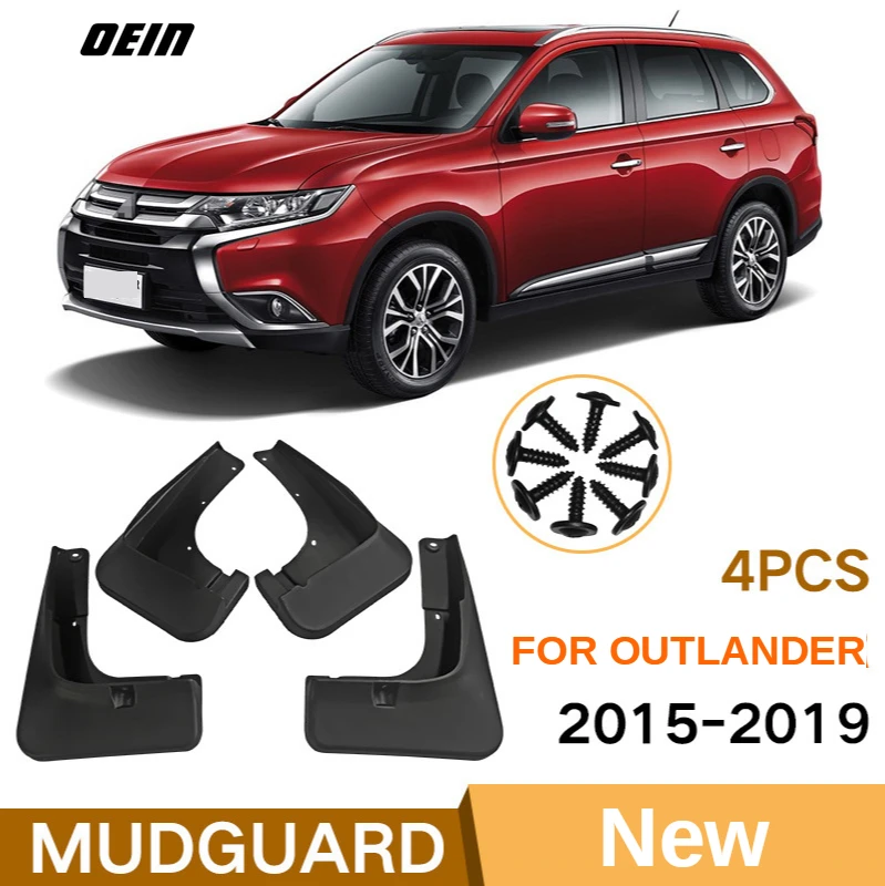 

Automotive Exterior Parts Are Suitable for Mitsubishi Outlander 2013-2019 Car Mudguards.