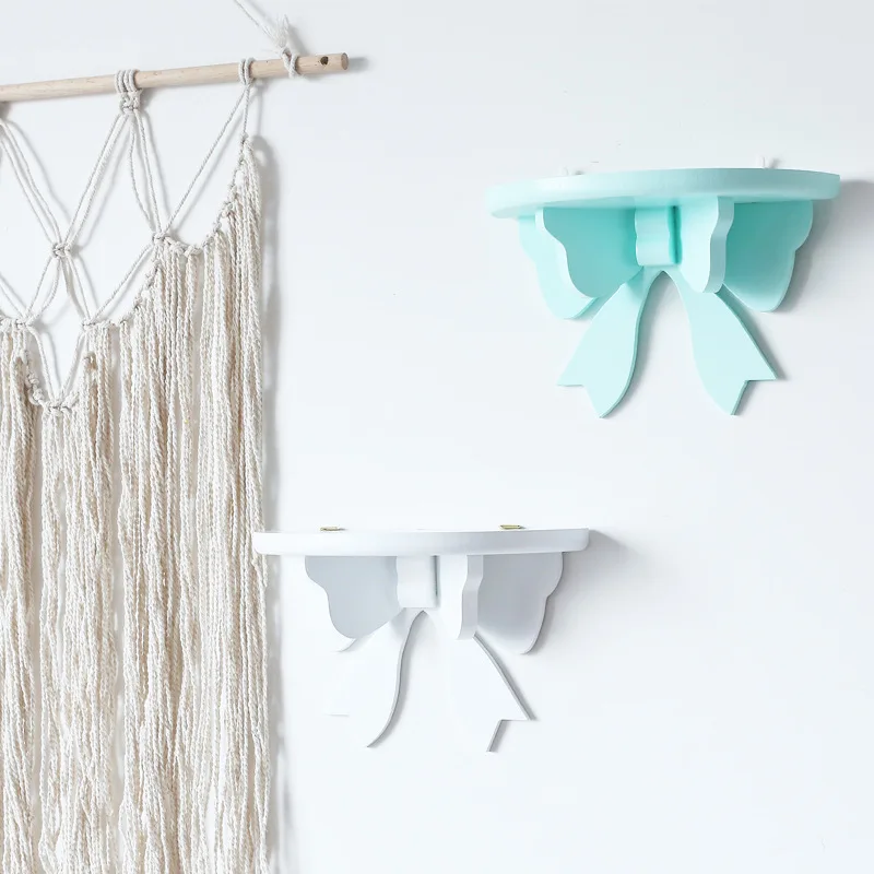 INS Nordic деревянная полка с макарунами настенная для украшения детской комнаты