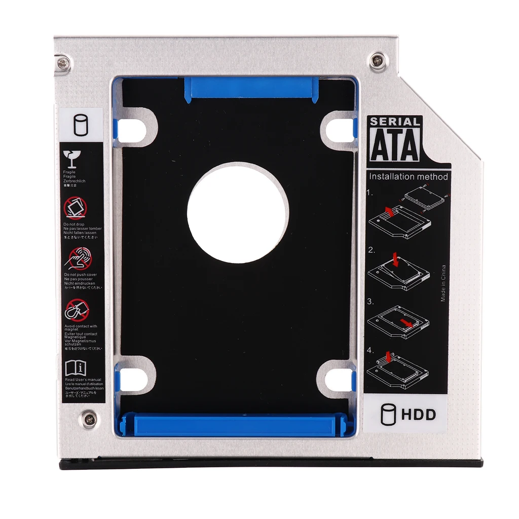 SATA HDD жесткий диск лоток для модуля Caddy F/12,7 мм CD-Driver ноутбука в один сервер