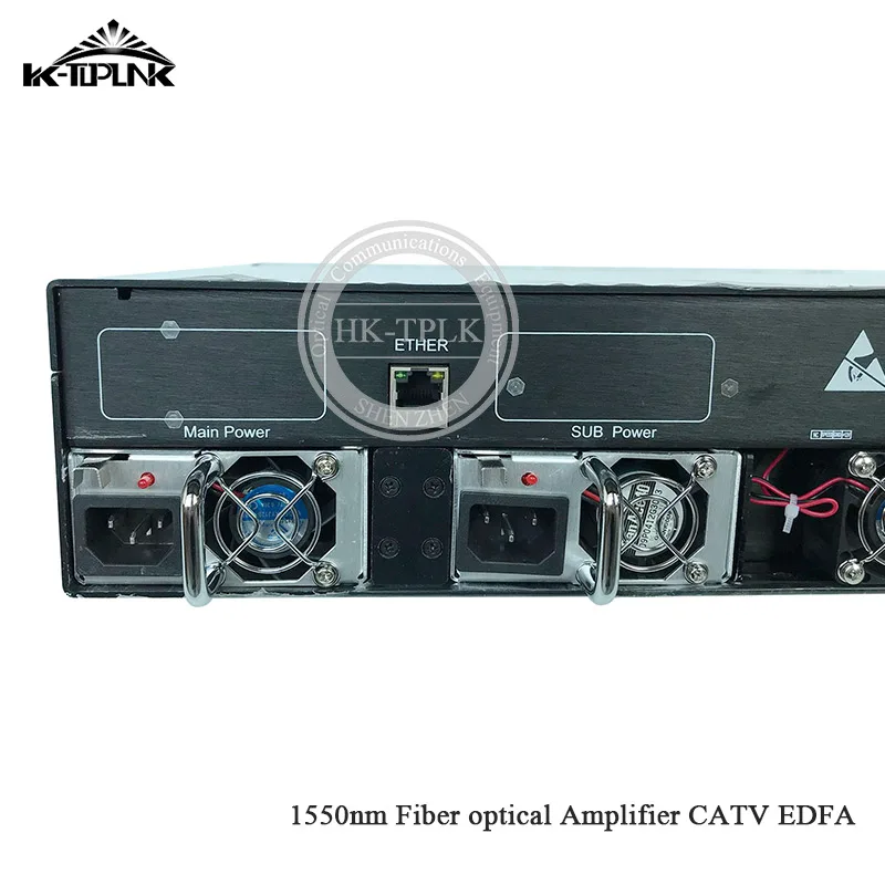 2U/80 Вт 32 порта 16/17dBm CATV EDFA 1550nm волоконно-оптический амплитfier WDM CATV EDFA SC/APC-SC/UPC разъем