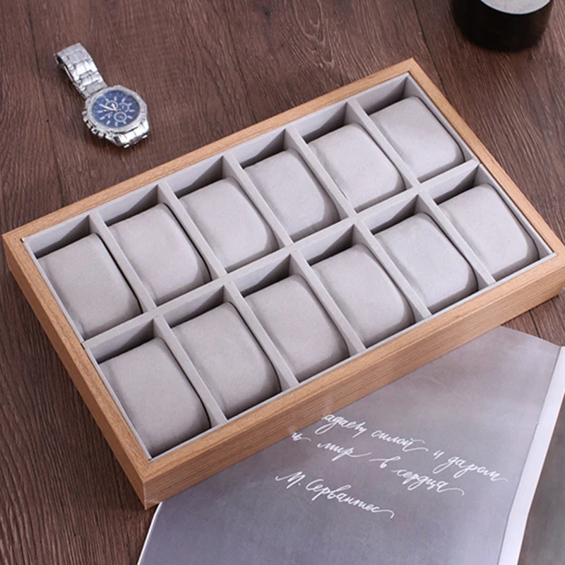 Pillow Style Jewelry Watch Bracelet Display Tray Box Necklace Earring Container Boxes Case Organizer Gift | Наручные часы