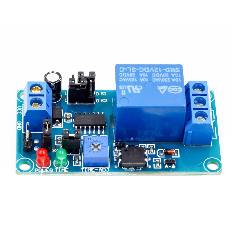 

12V DC Delay Relay Delay Turn on / Delay Turn Off Switch Module with Timer