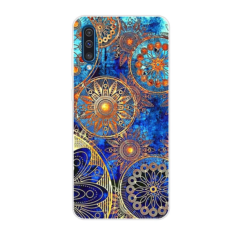 Clear Чехол для samsung Galaxy A50,, модный Мягкий силиконовый чехол для samsung A30 30 A 50 A505, чехлы для телефонов - Color: Clear