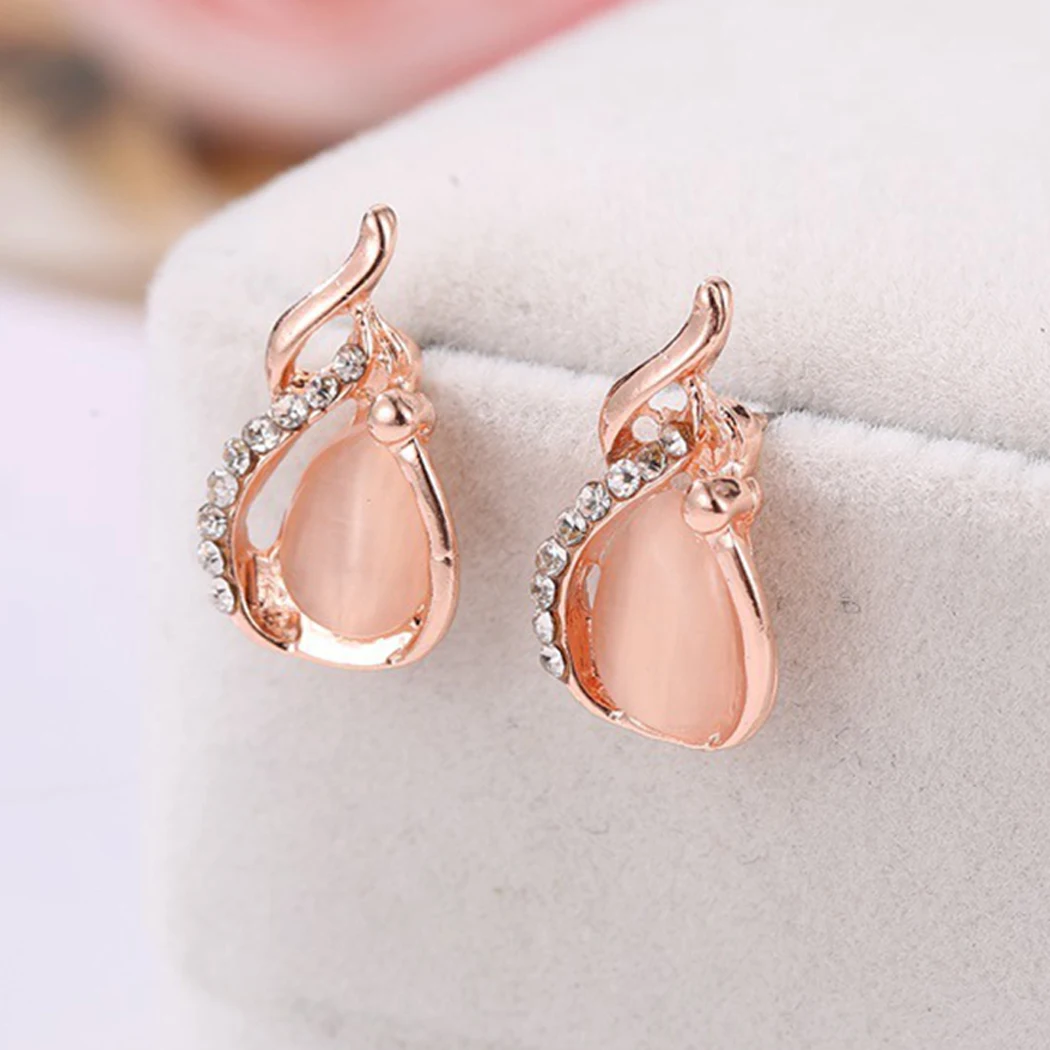 Женский комплект из колье и серёг кошачий глаз|Ювелирные наборы| |