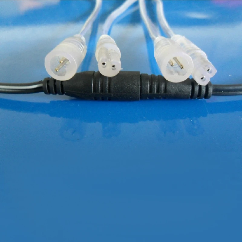 10 шт. водонепроницаемый разъем питания 2pin мужской и женский наружный кабель
