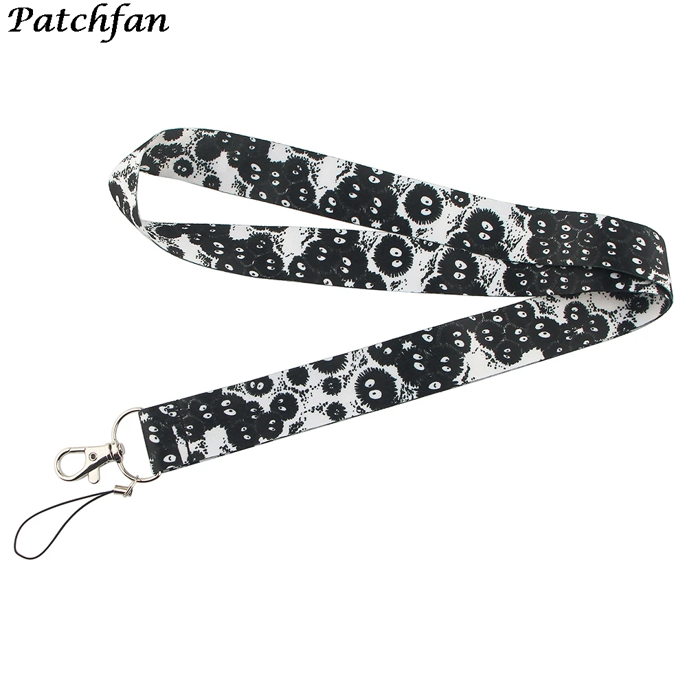 20 шт./лот AD487 Patchfan шнурок с изображениями из мультфильмов брелки для ключей значок