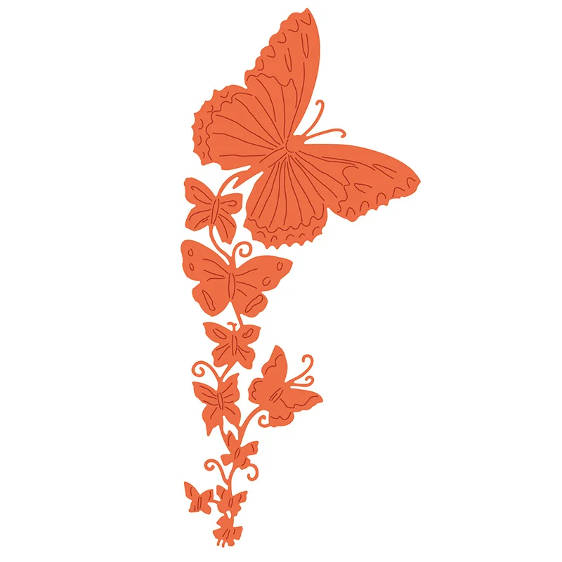 Die Set Flowers Snowdrops Wild Poppies Lilies Tree Butterfly Bird and Ornate Tags Metal Cutting Dies for Scrapbooking New