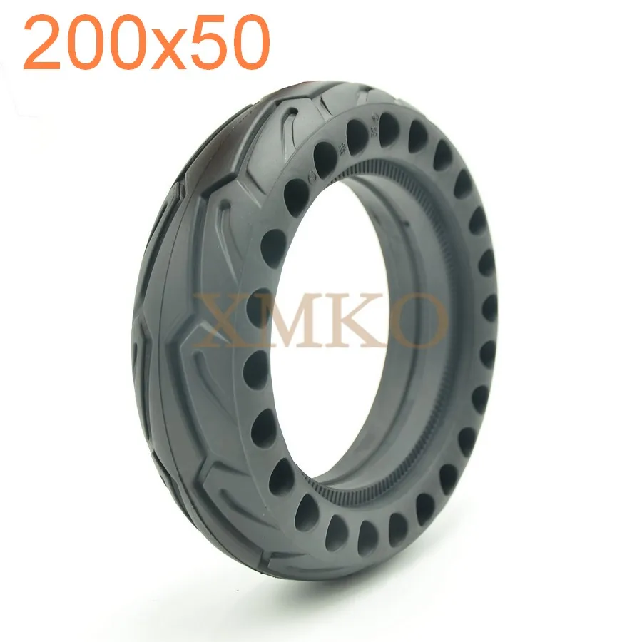 Новая 8 дюймовая шина с сотовой структурой мягкая резиновая 200x50 самодельная для