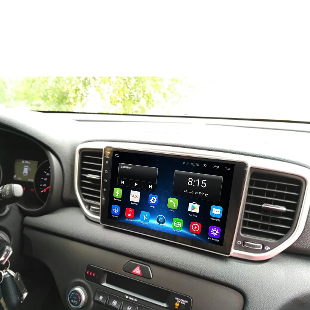

9" octa core 1280*720 QLED screen Android 10 Car GPS video player Navigation for Kia Sportage 2019-2021
