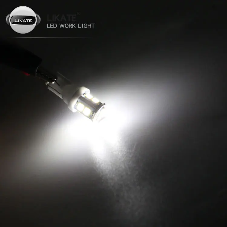 

LKT Automobile Led T10-2835-10smd Bright Automobile Patch License Plate Lamp Door Lamp Reading Lamp