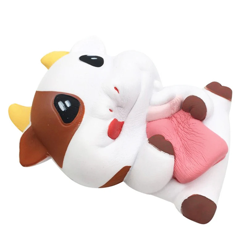 

Slow rebound toy Sweet cute Kawai cow boutique decorated with children's toy gifts