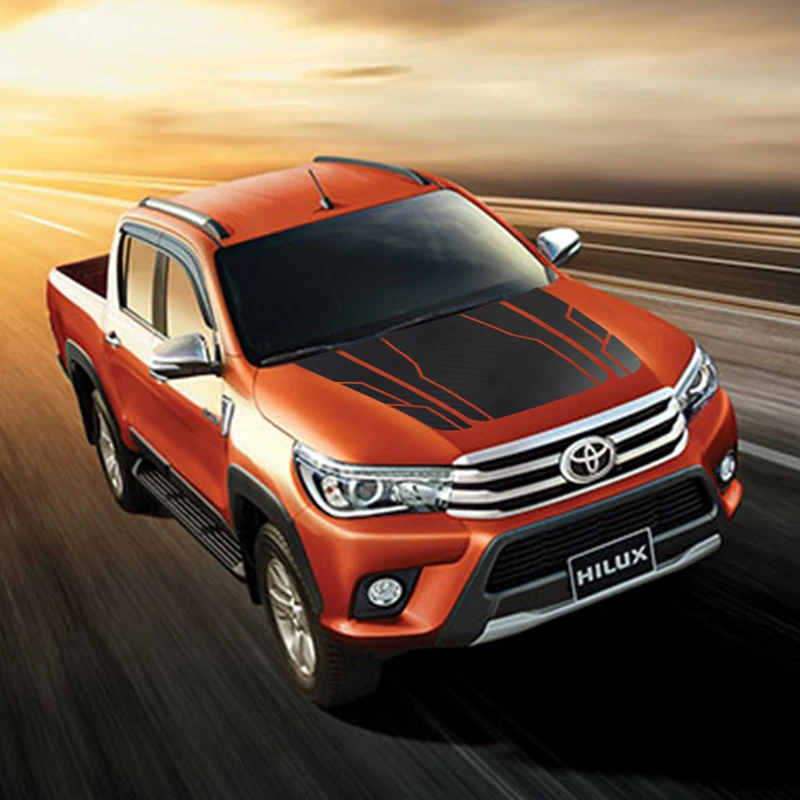 Наклейки для автомобильных аксессуаров виниловые наклейки на капот с неровной