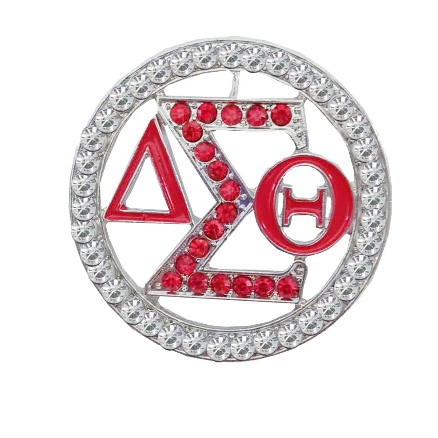 Pureple цветок DST AEO Delta Sigma Theta брошь с жемчугом Женский Ювелирные изделия