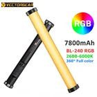 Ручной RGB-светильник Vectorgear BL240, двухцветсветодиодный, 2600-6000 К