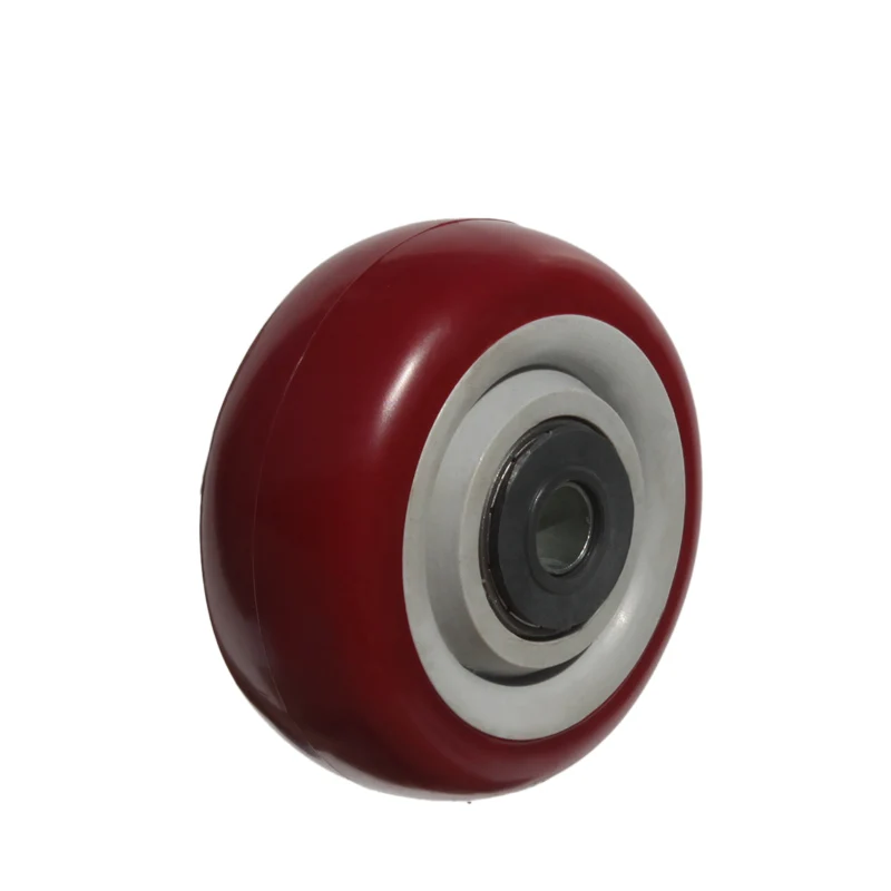 4 дюймовый литейный полиуретановый роликовый подшипник направляющий немой