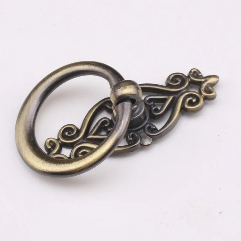 

Antique Handle Bronze European Door Drawer Zinc Alloy Simple Modern Wardrobe Furniture Cabinet Knobs Hardware