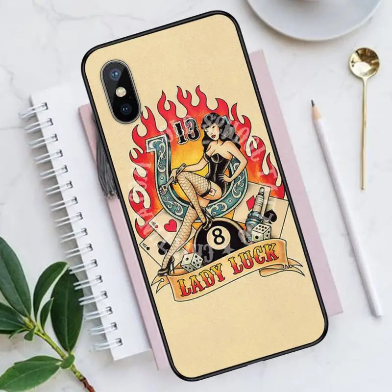 

Sailor Jerry Tattoo Phone Cases for iPhone 11 12 mini pro XS MAX 8 7 6 6S Plus X 5S SE 2020 XR