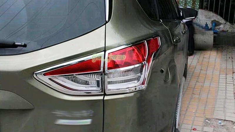 Стайлинга автомобилей авто аксессуары для Ford Escape Kuga 2013 2014 2015 ABS хромированный