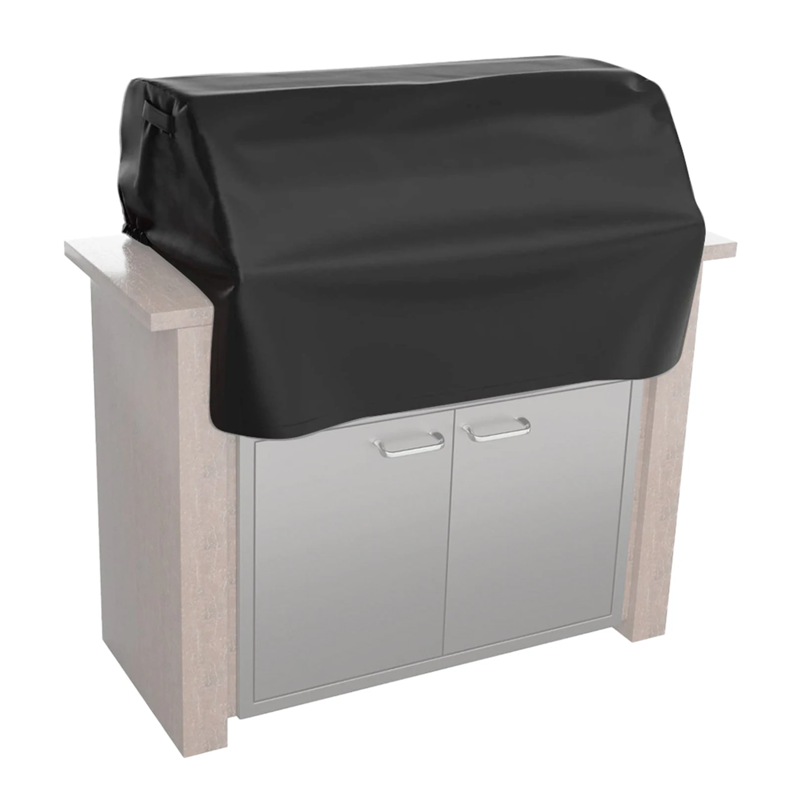 

BBQ Grill Top Cover Waterproof Dustproof Built In Grill Cover 210D Oxford Cloth Outdoor Barbecue Grill Cover beautifully