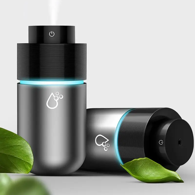 Портативный мини USB Автомобильный увлажнитель воздуха Арома диффузор эфирное масло ароматерапия светодиодные лампы для дома и офиса