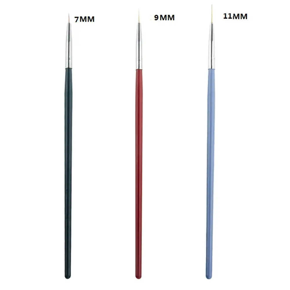 3 шт./компл. деревянный стержень ультра тонкие ручки для рисования картины Ручки