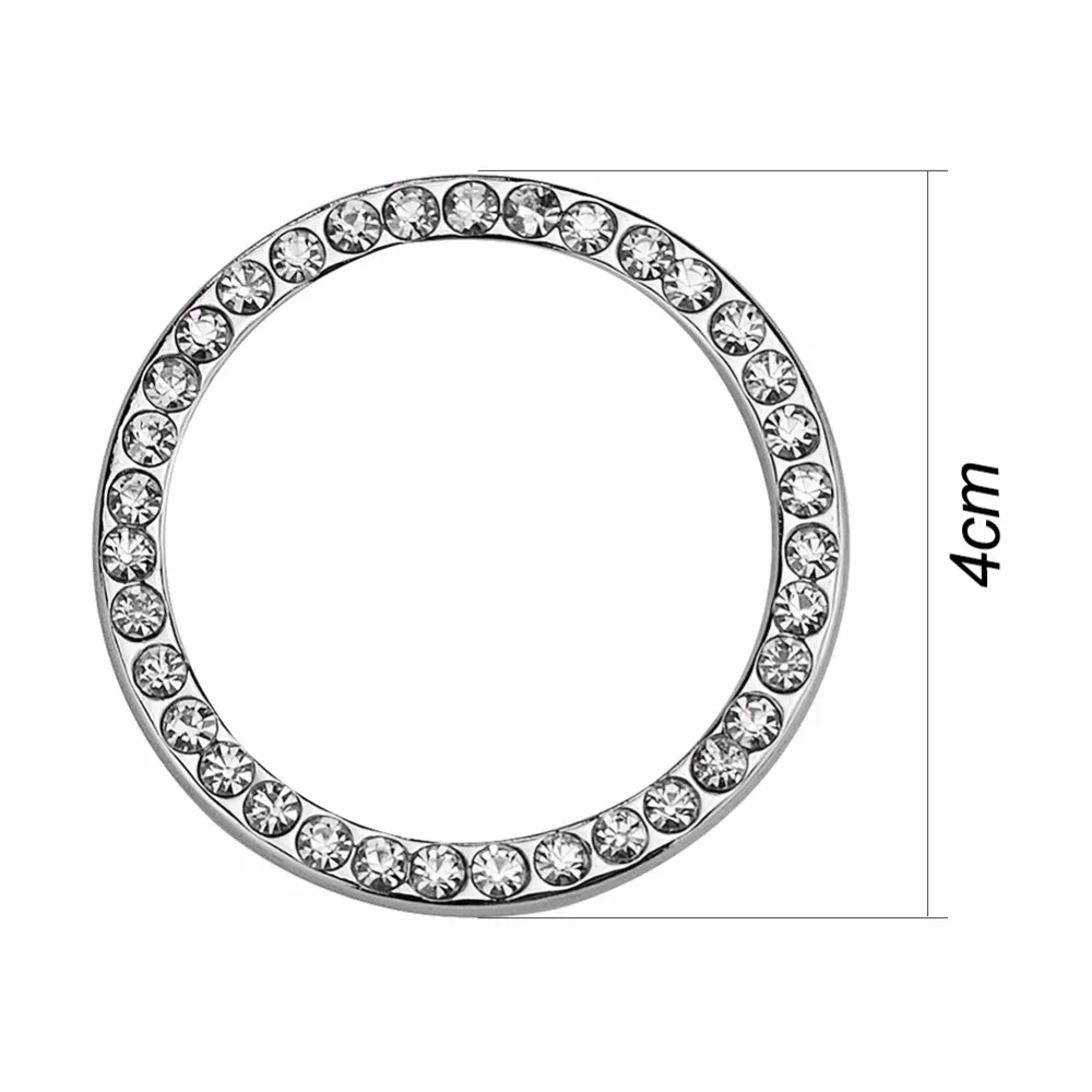 Кнопка запуска автомобиля декоративное кольцо с бриллиантом для Kia Rio K2 K3 5 Sportage Ceed