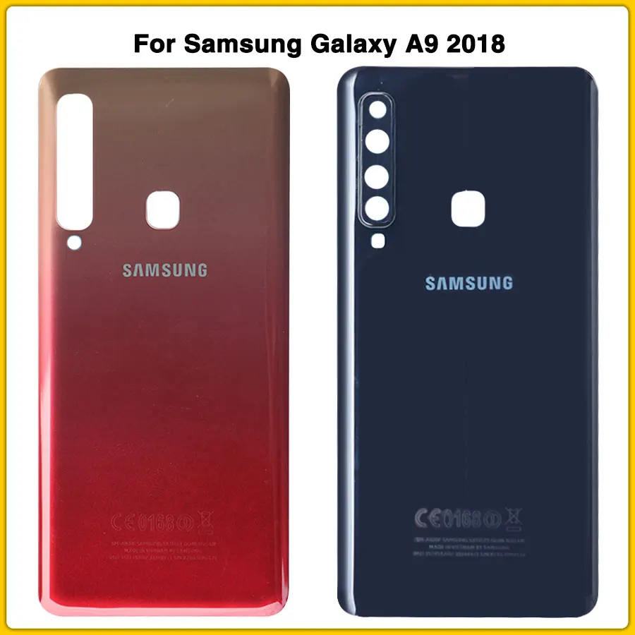 Чехол A9 для samsung Galaxy A9 Star Pro A9S A920 A920F, задняя крышка на батарейке, задняя крышка на дверь, запасная часть стекла