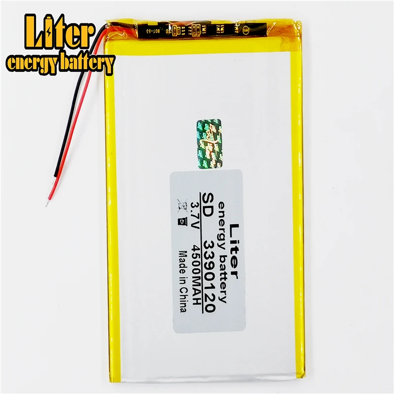 P85HD двухъядерный планшет оригинальная Защитная плата Аккумулятор 3 7 в 3390120 4500 мАч